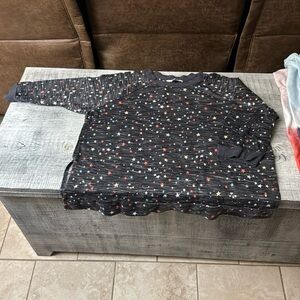 Secret treasures 3/4 length sleeve length pajama top